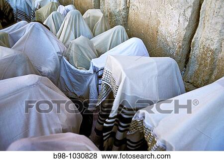 Jews pray at Western Wall during Succot Festival in Old City View Large Photo Image Stock Photo - Jews pray at Western Wall during Succot Festival in Old City. Fotosearch