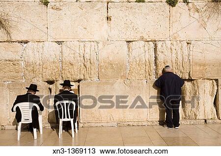 Jews praying, Western Wall, Wailing Wall, Old city, Jerusalem, Israel, Middle East. View Large Photo Image Stock Image - Jews praying, Western Wall, Wailing Wall, Old city, Jerusalem, Israel, Middle East.. Fotosearch