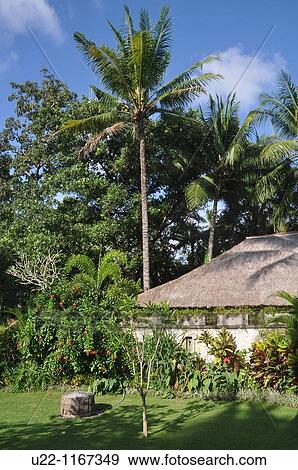 Stock Photo - Jimbaran (Bali, Indonesia): a villa at the Jimbaran Puri Bali luxury resort. Fotosearch