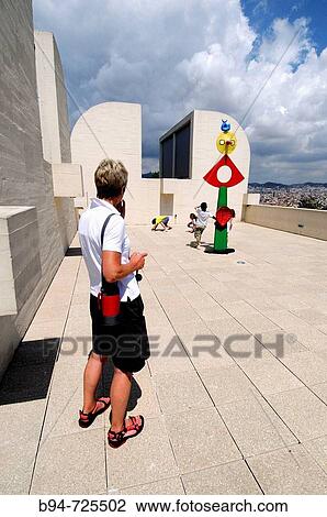 Joan Miro Foundation, Barcelona. Catalonia, Spain View Large Photo Image Stock Image - Joan Miro Foundation, Barcelona. Catalonia, Spain. Fotosearch