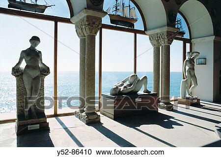 Joan Rebull's sculptures. Maricel Museum. Sitges, Barcelona province, Catalonia, Spain View Large Photo Image Stock Image - Joan Rebull's sculptures. Maricel Museum. Sitges, Barcelona province, Catalonia, Spain. Fotosearch