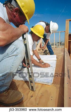 Jobsite foreman giving instructions to carpenters on school construction job, California, USA View Large Photo Image Stock Image - Jobsite foreman giving instructions to carpenters on school construction job, California, USA. Fotosearch