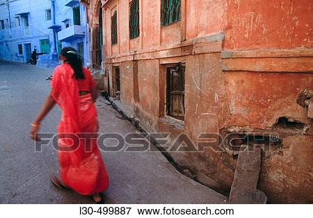 Jodhpur. Rajasthan, India View Large Photo Image Stock Photo - Jodhpur. Rajasthan, India. Fotosearch