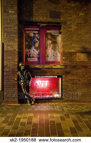 John Lennon Sculpture next to the cavern pub, Mathew stree, Liverpool, UK View Large Photo Image Stock Photo - John Lennon Sculpture next to the cavern pub, Mathew stree, Liverpool, UK. Fotosearch