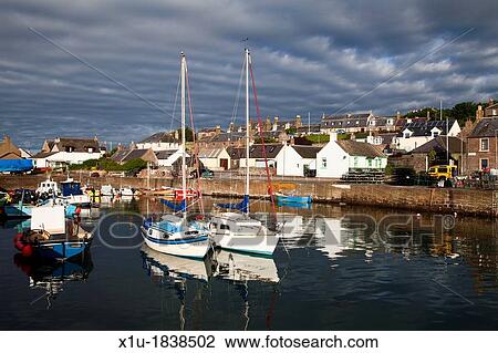 Johnshaven Harbour at Sunrise Aberdeenshire Scotland View Large Photo Image Stock Image - Johnshaven Harbour at Sunrise Aberdeenshire Scotland. Fotosearch
