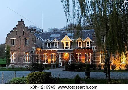 Joinville estate Domaine de Joinville a former hunting lodge of the Castle of Eu, Seine-Maritime department, Haute-Normandie region, northern France, Europe View Large Photo Image Stock Image - Joinville estate Domaine de Joinville a former hunting lodge of the Castle of Eu, Seine-Maritime department, Haute-Normandie region, northern France, Europe. Fotosearch
