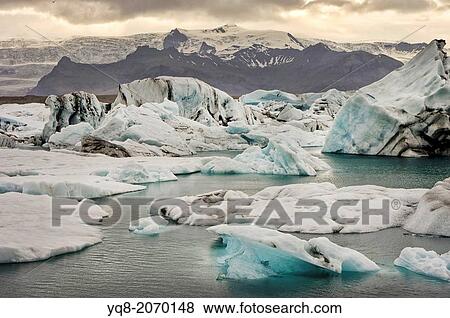 Stock Photo - JokulsBrl? n, Iceland.. Fotosearch