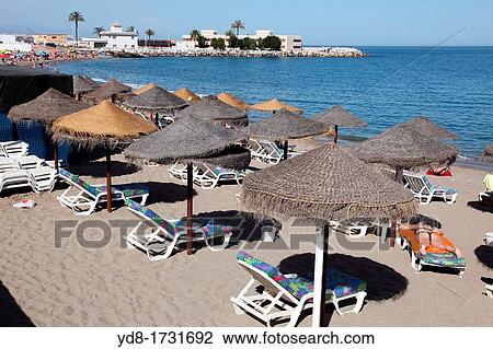 Jose Maria Garcia beach in Fuengirola, Malaga, Andalucia, pain View Large Photo Image Stock Image - Jose Maria Garcia beach in Fuengirola, Malaga, Andalucia, pain. Fotosearch