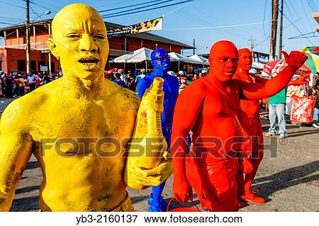 Jouvert, Trinidad Carnival, Port of Spain, Trinidad. View Large Photo Image Stock Photo - Jouvert, Trinidad Carnival, Port of Spain, Trinidad.. Fotosearch