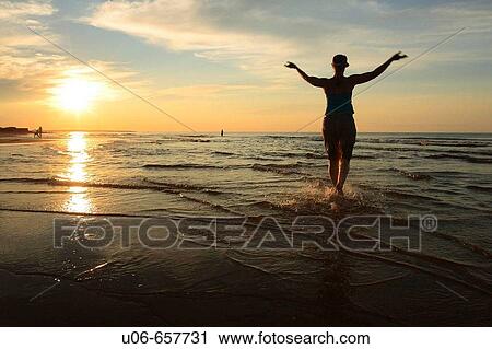joy at the beach View Large Photo Image Stock Image - joy at the beach. Fotosearch