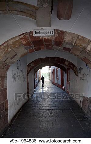 Judengasse street, Trier, Rhineland-Palatinate, Germany, Europe. View Large Photo Image Stock Photograph - Judengasse street, Trier, Rhineland-Palatinate, Germany, Europe.. Fotosearch