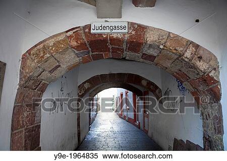 Judengasse street, Trier, Rhineland-Palatinate, Germany, Europe. View Large Photo Image Stock Photography - Judengasse street, Trier, Rhineland-Palatinate, Germany, Europe.. Fotosearch