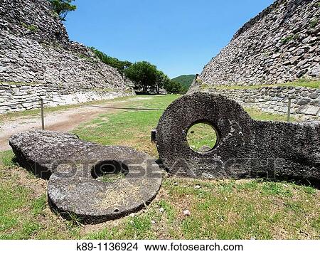 Juego de Pelota Oeste. Xochicalco archaelogical site. Mexico View Large Photo Image Picture - Juego de Pelota Oeste. Xochicalco archaelogical site. Mexico. Fotosearch