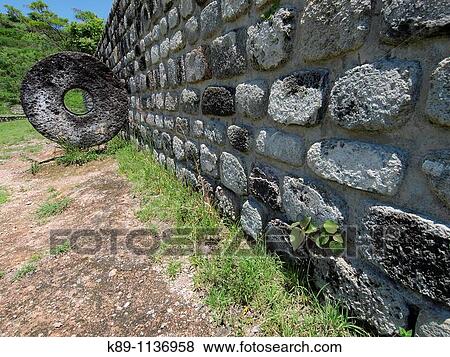Stock Photo - Juego de Pelota. Xochicalco archaelogical site. Mexico. Fotosearch