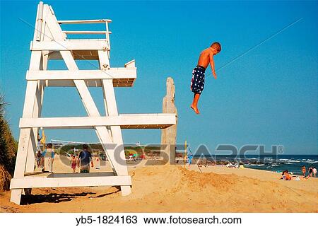 Stock Image - Jumping for Joy. Fotosearch