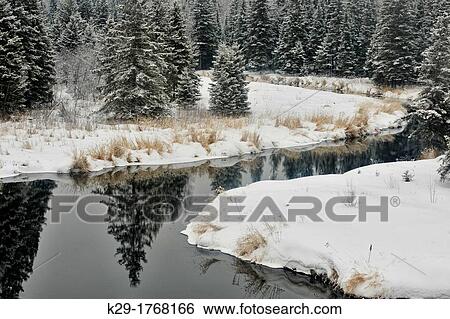 Junction Creek in early winter, Greater Sudbury Lively, Ontario, Canada View Large Photo Image Stock Photograph - Junction Creek in early winter, Greater Sudbury Lively, Ontario, Canada. Fotosearch