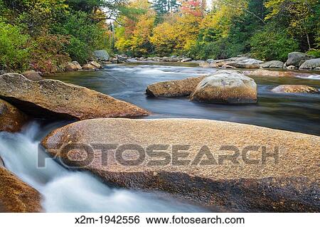 Just above Lower Ammonoosuc Falls on the Ammonoosuc River in Carroll, New Hampshire USA during autumn months. View Large Photo Image Stock Photograph - Just above Lower Ammonoosuc Falls on the Ammonoosuc River in Carroll, New Hampshire USA during autumn months.. Fotosearch