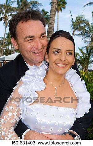 Stock Image - Just married. Fotosearch