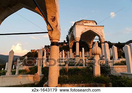? Jusuf vezira Turbe? cemetery, Sarajevo, capital of Bosnia and Herzegovina, Europe View Large Photo Image Stock Photo - ? Jusuf vezira Turbe? cemetery, Sarajevo, capital of Bosnia and Herzegovina, Europe. Fotosearch