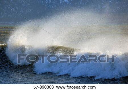 Stock Image - Kachemak Bay, Homer, Kenai Peninsula, Alaska, USA. Fotosearch