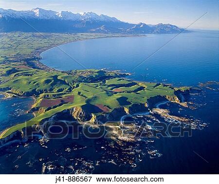 Stock Photo - Kaikoura Peninsula New Zealand. Fotosearch