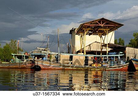 Kakap Fishing Village, Indonesia View Large Photo Image Picture - Kakap Fishing Village, Indonesia. Fotosearch