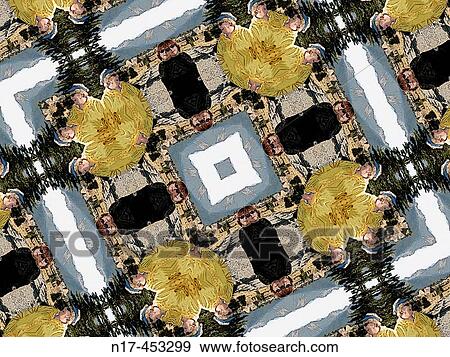 Stock Photo - kaleidoscope pattern. Fotosearch