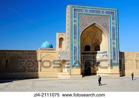 Stock Photography - Kalon mosque. Uzbekistan, Bukhara.. Fotosearch