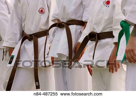 Karate training View Large Photo Image Stock Photography - Karate training. Fotosearch