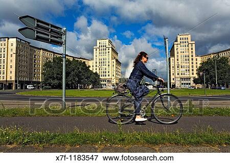 Karl Marxs Allee Strausberger Platz Berlin Germany View Large Photo Image Stock Photo - Karl Marxs Allee Strausberger Platz Berlin Germany. Fotosearch