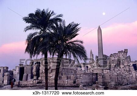 Stock Image - Karnak, Luxor, Thebes, Egypt, Africa. Fotosearch