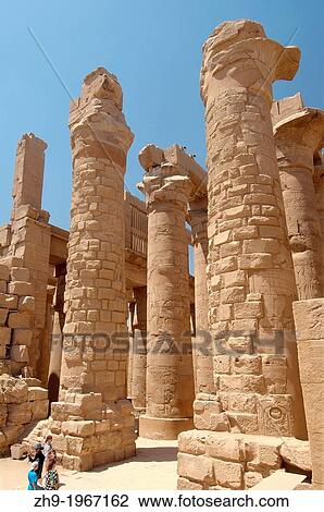 Stock Image - Karnak Temple Complex, Luxor (Thebes), Egypt, Africa.. Fotosearch