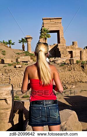 Stock Image - karnak temple. luxor.. Fotosearch