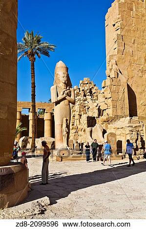 Stock Photograph - karnak temple. luxor.. Fotosearch