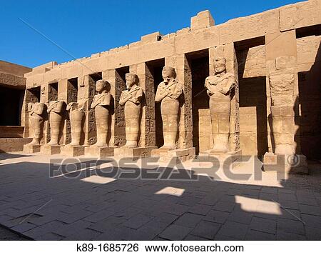 Stock Photograph - Karnak Temple Luxor Upper Egypt. Fotosearch