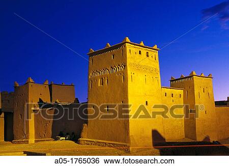 Kasbah of Taourirt Ouarzazate South of Morocco. View Large Photo Image Stock Photograph - Kasbah of Taourirt Ouarzazate South of Morocco.. Fotosearch