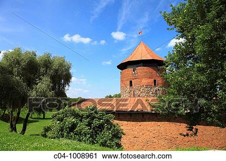 Kaunas Castle, Kaunas, Lithuania View Large Photo Image Stock Image - Kaunas Castle, Kaunas, Lithuania. Fotosearch