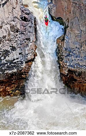Kayaking the Devils Washbowl which is rated Class 6 and located at the Malad Gorge on the Malad River in southern Idaho. View Large Photo Image Stock Image - Kayaking the Devils Washbowl which is rated Class 6 and located at the Malad Gorge on the Malad River in southern Idaho.. Fotosearch