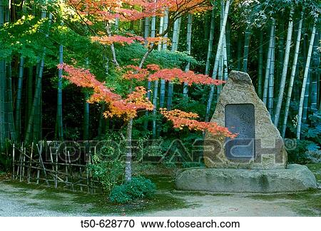 Stock Image - Kenko-ji Temple in Kita-Kamakura, Japan. Fotosearch