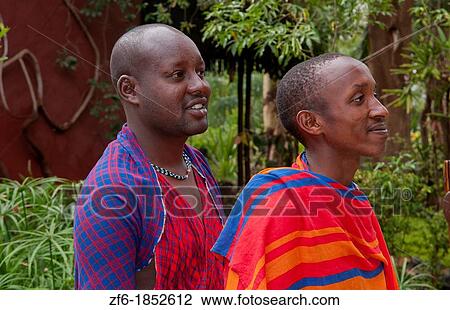 Kenya Africa Amboseli Masai tribe men in costume in Amboseli National Park safari 1 View Large Photo Image Stock Image - Kenya Africa Amboseli Masai tribe men in costume in Amboseli National Park safari 1. Fotosearch