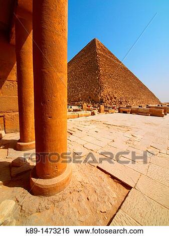 Keops pyramid. Giza. Cairo. Egypt View Large Photo Image Stock Photograph - Keops pyramid. Giza. Cairo. Egypt. Fotosearch