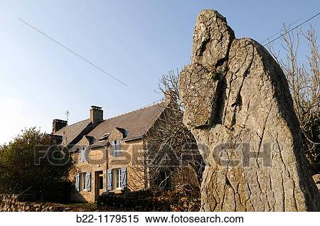 Kergonan cromlech, Island of the monks, Monks? island, Ile aux Moines, Gulf of Morbihan, Brittany, France. View Large Photo Image Stock Photography - Kergonan cromlech, Island of the monks, Monks? island, Ile aux Moines, Gulf of Morbihan, Brittany, France.. Fotosearch