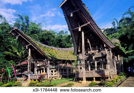 Kete Kesu Tana Toraja Sulawesi Indonesia View Large Photo Image Stock Photo - Kete Kesu Tana Toraja Sulawesi Indonesia. Fotosearch