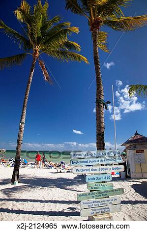Key West, Florida - Tourists on South Beach, the southernmost beach in the continental United States. View Large Photo Image Stock Photography - Key West, Florida - Tourists on South Beach, the southernmost beach in the continental United States.. Fotosearch