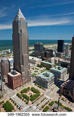 KEYBANK CENTER TOWER DOWNTOWN CLEVELAND LAKE ERIE OHIO USA. View Large Photo Image Stock Photography - KEYBANK CENTER TOWER DOWNTOWN CLEVELAND LAKE ERIE OHIO USA.. Fotosearch