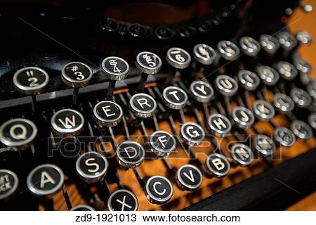 Keyboard of a vintage, manual portable typewriter, circa 1920 View Large Photo Image Stock Image - Keyboard of a vintage, manual portable typewriter, circa 1920. Fotosearch
