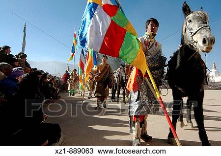 Khampa and Amdo knight parade, Gerdeng Tibetan Monastery in Aba, Sichuan, China View Large Photo Image Stock Image - Khampa and Amdo knight parade, Gerdeng Tibetan Monastery in Aba, Sichuan, China. Fotosearch
