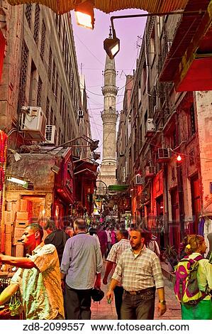 Khan el Khalili town. cairo. View Large Photo Image Stock Photo - Khan el Khalili town. cairo.. Fotosearch