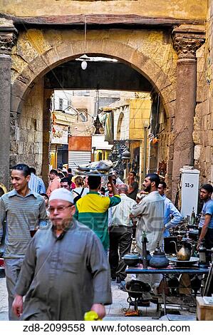 Khan el Khalili town. cairo. View Large Photo Image Stock Photo - Khan el Khalili town. cairo.. Fotosearch