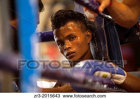 Kick boxing in Phnom Penh, Cambodia. View Large Photo Image Stock Image - Kick boxing in Phnom Penh, Cambodia.. Fotosearch